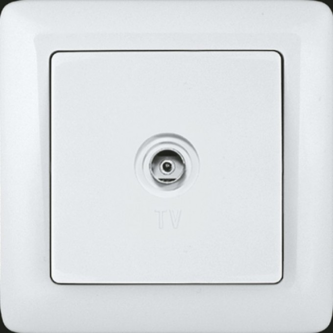 Розетка SCHNEIDER ELECTRIC ХИТ О/У телевизионная, белый. Россия RAT-1A3-B Розетка SCHNEIDER ELECTRIC ХИТ О/У телевизионная, белый. Россия RAT-1A3-B