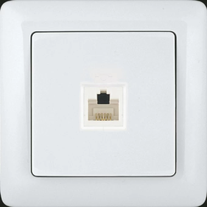 Розетка SCHNEIDER ELECTRIC ХИТ С/У телефонная RJ11, белый. Россия RT-4S3-B Розетка SCHNEIDER ELECTRIC ХИТ С/У телефонная RJ11, белый. Россия RT-4S3-B