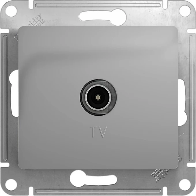 TV антенна коннектор SCHNEIDER ELECTRIC GLOSSA, механизм, АЛЮМИНИЙ GSL000393 TV антенна коннектор SCHNEIDER ELECTRIC GLOSSA, механизм, АЛЮМИНИЙ GSL000393