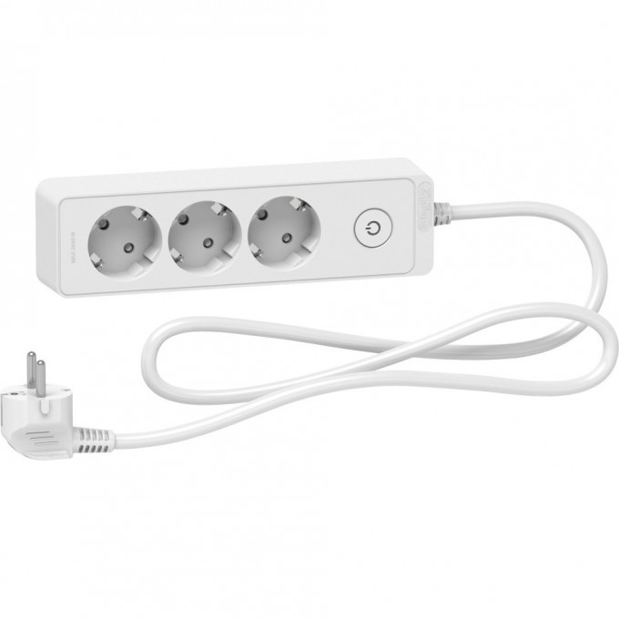 Удлинитель SCHNEIDER ELECTRIC UNICA EXTEND 3 розетки.2К+З, кабель 1,5м, белый ST9431W Удлинитель SCHNEIDER ELECTRIC UNICA EXTEND 3 розетки.2К+З, кабель 1,5м, белый ST9431W