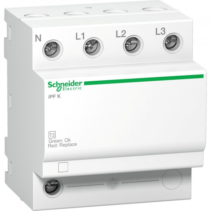 УЗИП SCHNEIDER ELECTRIC ACTI 9 тип 2 iPF K 40 40kA 340В 3П+N A9L15688 УЗИП SCHNEIDER ELECTRIC ACTI 9 тип 2 iPF K 40 40kA 340В 3П+N A9L15688