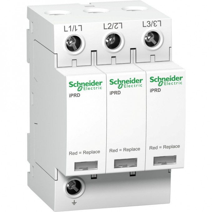 УЗИП SCHNEIDER ELECTRIC ACTI 9 тип 2 iPRD 40 40kA 350В 3П A9L40300 УЗИП SCHNEIDER ELECTRIC ACTI 9 тип 2 iPRD 40 40kA 350В 3П A9L40300