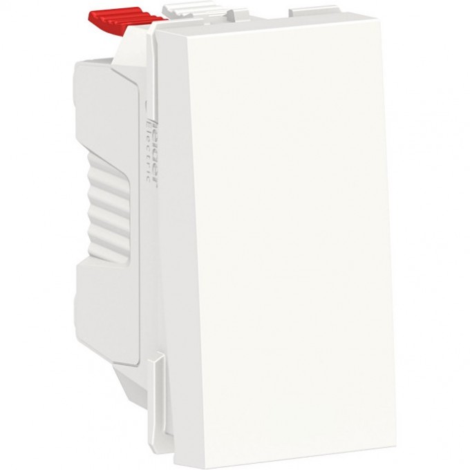 Выключатель 1-клавишный SCHNEIDER ELECTRIC UNICA MODULAR, кнопочный, сх. 1, 10 A, 1 мод, белый NU310618 Выключатель 1-клавишный SCHNEIDER ELECTRIC UNICA MODULAR, кнопочный, сх. 1, 10 A, 1 мод, белый NU310618