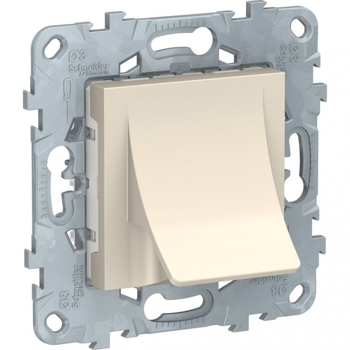 Вывод кабеля SCHNEIDER ELECTRIC UNICA NEW, 16 А, бежевый NU586244 Вывод кабеля SCHNEIDER ELECTRIC UNICA NEW, 16 А, бежевый NU586244