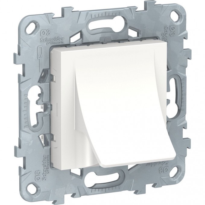 Вывод кабеля SCHNEIDER ELECTRIC UNICA NEW, 16 А, белый NU586218 Вывод кабеля SCHNEIDER ELECTRIC UNICA NEW, 16 А, белый NU586218