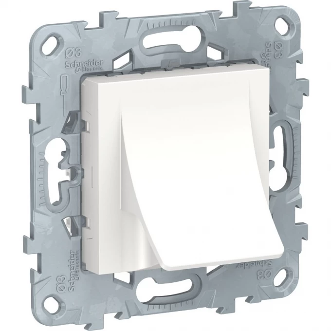 Вывод кабеля SCHNEIDER ELECTRIC UNICA NEW, 16 А, белый NU586218 Вывод кабеля SCHNEIDER ELECTRIC UNICA NEW, 16 А, белый NU586218