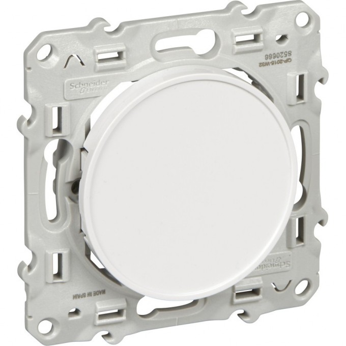 Заглушка SCHNEIDER ELECTRIC ODACE, БЕЛЫЙ S52R666 Заглушка SCHNEIDER ELECTRIC ODACE, БЕЛЫЙ S52R666