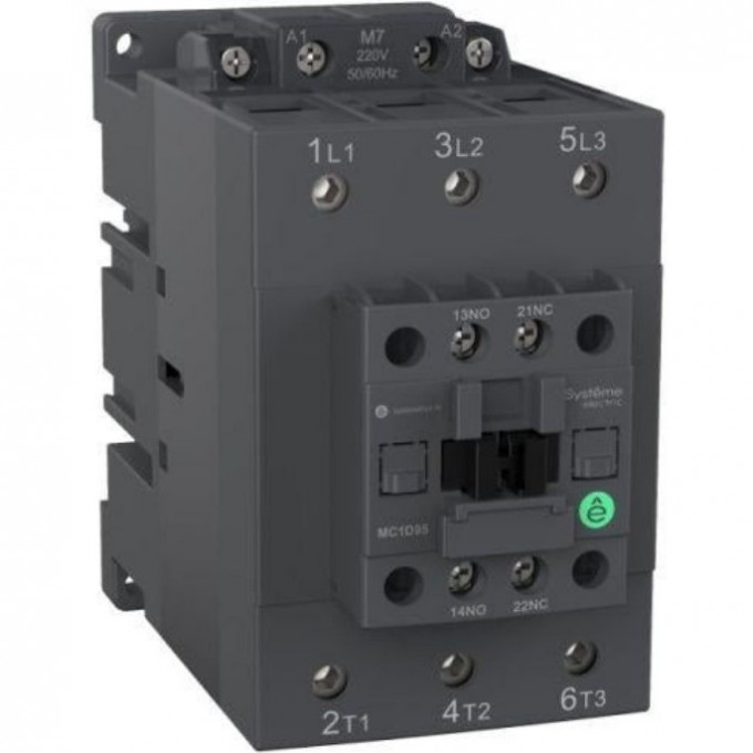 Контактор SCHNEIDER ELECTRIC MC1D 3п 80А кат. 220В AC 1НО+1НЗ MC1D80M7 Контактор SCHNEIDER ELECTRIC MC1D 3п 80А кат. 220В AC 1НО+1НЗ MC1D80M7
