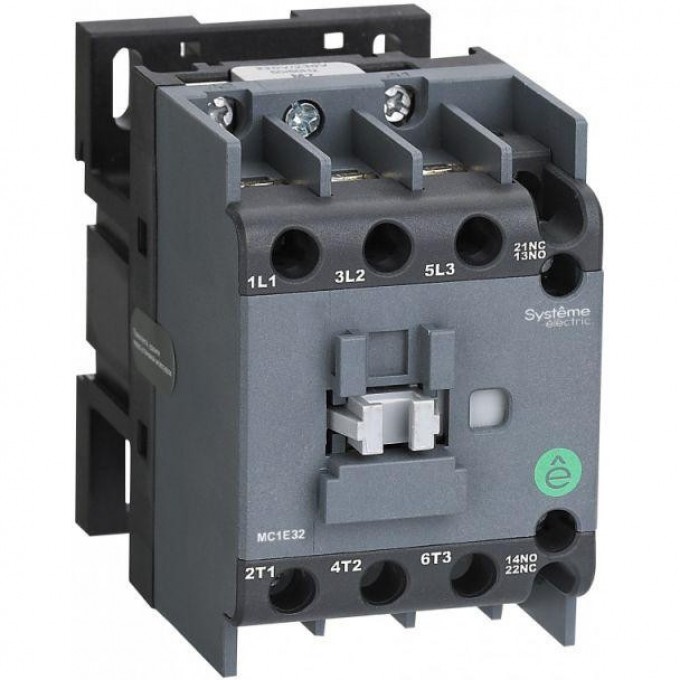 Контактор SCHNEIDER MC1E 3п 25А 24В AC 1НО+1НЗ SE MC1E25B7 Контактор SCHNEIDER MC1E 3п 25А 24В AC 1НО+1НЗ SE MC1E25B7