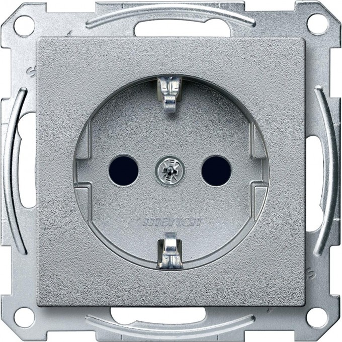 Механизм розетки SCHNEIDER ELECTRIC MERTEN с з/шт, АЛЮМИНИЙ, QF SM MTN2300-0460 Механизм розетки SCHNEIDER ELECTRIC MERTEN с з/шт, АЛЮМИНИЙ, QF SM MTN2300-0460