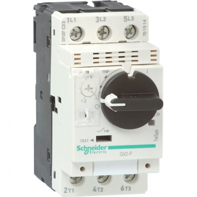 Автоматический выключатель SCHNEIDER ELECTRIC TESYS с комбинированным расцепителем 0,40-0,63А GV2P04 Автоматический выключатель SCHNEIDER ELECTRIC TESYS с комбинированным расцепителем 0,40-0,63А GV2P04
