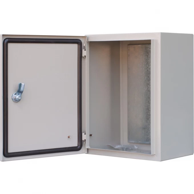 Корпус металлический навесной с монтажной панелью DEKRAFT, 395х310х220, IP54, Щ 30601DEK Корпус металлический навесной с монтажной панелью DEKRAFT, 395х310х220, IP54, Щ 30601DEK