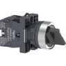 Переключатель в сборе SCHNEIDER ELECTRIC HARMONY EASY XA2, короткая ручка, 3 позиции с фиксацией, 2НО XA2ED33
