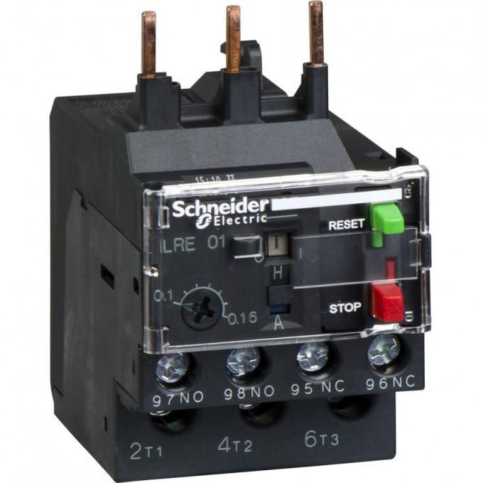 Тепловое реле SCHNEIDER ELECTRIC EASYPACT TVS TVS 0,16...0,25A LRE02 Тепловое реле SCHNEIDER ELECTRIC EASYPACT TVS TVS 0,16...0,25A LRE02