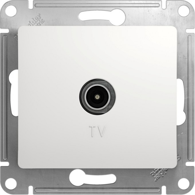 TV розетка SCHNEIDER ELECTRIC GLOSSA оконечная 1DB, механизм, БЕЛЫЙ GSL000191 TV розетка SCHNEIDER ELECTRIC GLOSSA оконечная 1DB, механизм, БЕЛЫЙ GSL000191