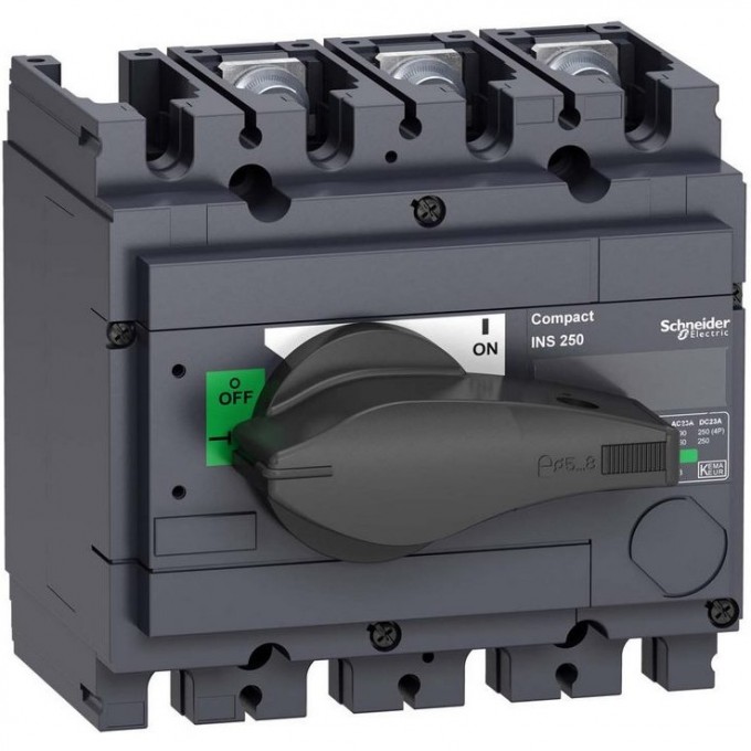 Выключатель-разъединитель SCHNEIDER ELECTRIC COMPACT INS250 3П 31106 Выключатель-разъединитель SCHNEIDER ELECTRIC COMPACT INS250 3П 31106