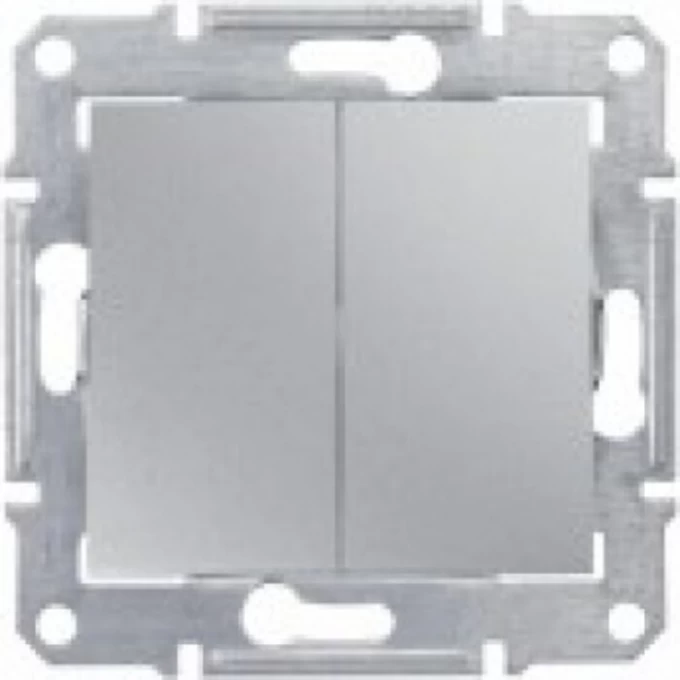 Переключатель 2-клавишный SCHNEIDER ELECTRIC SEDNA, сх.6+6, 10А, 250В, алюминий SDN0600160 Переключатель 2-клавишный SCHNEIDER ELECTRIC SEDNA, сх.6+6, 10А, 250В, алюминий SDN0600160