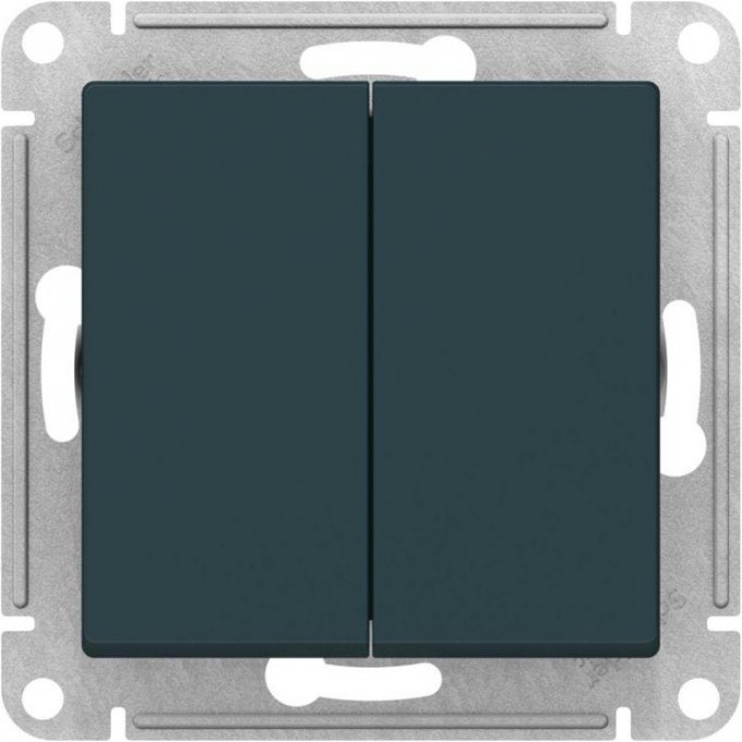 Переключатель перекрестный 2-клавишный SCHNEIDER ELECTRIC ATLASDESIGN 2хсх. 7, 10АХ, механизм, изумрудный ATN000873 Переключатель перекрестный 2-клавишный SCHNEIDER ELECTRIC ATLASDESIGN 2хсх. 7, 10АХ, механизм, изумрудный ATN000873