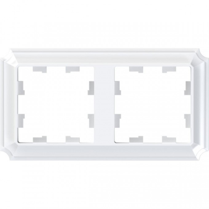 Рамка 2-постовая SCHNEIDER ELECTRIC ATLASDESIGN Antique универсальная, белый ATN100102 Рамка 2-постовая SCHNEIDER ELECTRIC ATLASDESIGN Antique универсальная, белый ATN100102