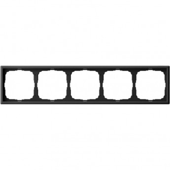 Рамка 5-постовая SCHNEIDER ELECTRIC ARTGALLERY SE GAL001005 карбон