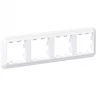 Рамка SCHNEIDER ELECTRIC ATLASDESIGN ANTIQUE 4-постовая универсальная белый ATN100104