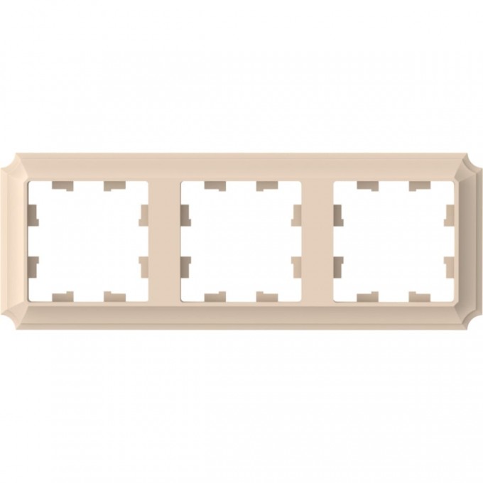 Рамка SCHNEIDER ELECTRIC ATLASDESIGN ANTIQUE SE 3-поста песочный ATN101203 Рамка SCHNEIDER ELECTRIC ATLASDESIGN ANTIQUE SE 3-поста песочный ATN101203