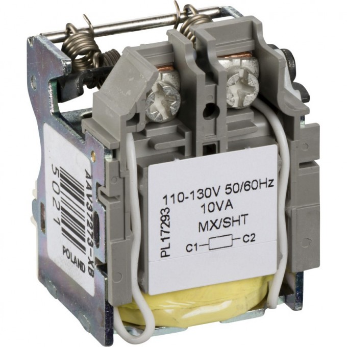 Расцепитель напряжения независимый SCHNEIDER ELECTRIC MX 250В постоянного тока LV429394 Расцепитель напряжения независимый SCHNEIDER ELECTRIC MX 250В постоянного тока LV429394