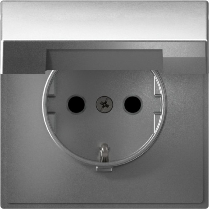 Розетка SCHNEIDER ELECTRIC ARTGALLERY 16А IP20 с заземлением, шторки, с крышкой, механизм, алюминий GAL000346 Розетка SCHNEIDER ELECTRIC ARTGALLERY 16А IP20 с заземлением, шторки, с крышкой, механизм, алюминий GAL000346