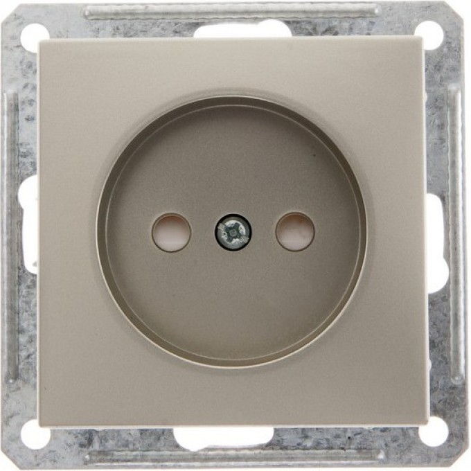 Розетка SCHNEIDER ELECTRIC W59 без заземления со шторками, 16А, механизм, шампань RS16-151-4-86 Розетка SCHNEIDER ELECTRIC W59 без заземления со шторками, 16А, механизм, шампань RS16-151-4-86