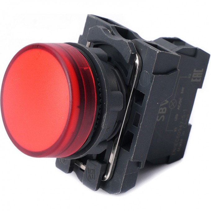 Сигнальная лампа SCHNEIDER SB5 d22мм 24В DC красная SB5AVB4 Сигнальная лампа SCHNEIDER SB5 d22мм 24В DC красная SB5AVB4
