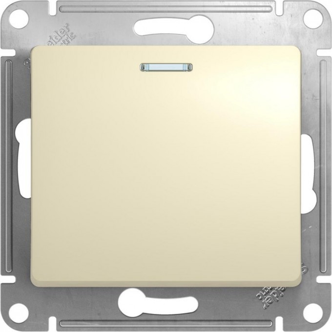 1-клавишный выключатель SCHNEIDER ELECTRIC GLOSSA с подсветкой, сх.1а, 10АХ, механизм, БЕЖЕВЫЙ GSL000213 1-клавишный выключатель SCHNEIDER ELECTRIC GLOSSA с подсветкой, сх.1а, 10АХ, механизм, БЕЖЕВЫЙ GSL000213