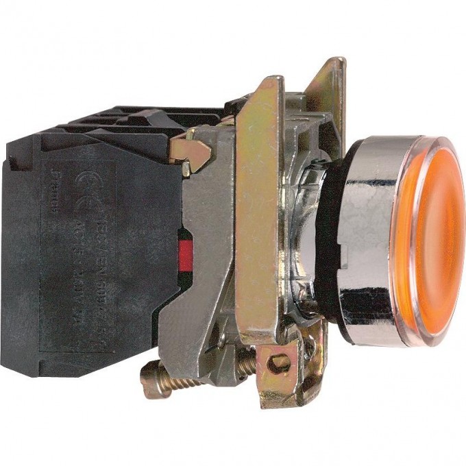 Кнопка с возвратом, с подсветкой, SCHNEIDER ELECTRIC HARMONY XB4 22ММ 24В XB4BW35B5 Кнопка с возвратом, с подсветкой, SCHNEIDER ELECTRIC HARMONY XB4 22ММ 24В XB4BW35B5