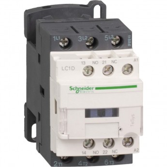 Контактор SCHNEIDER ELECTRIC TESYS D 3Р,25 A,НО+НЗ,380V 50/60 ГЦ, зажим под винт