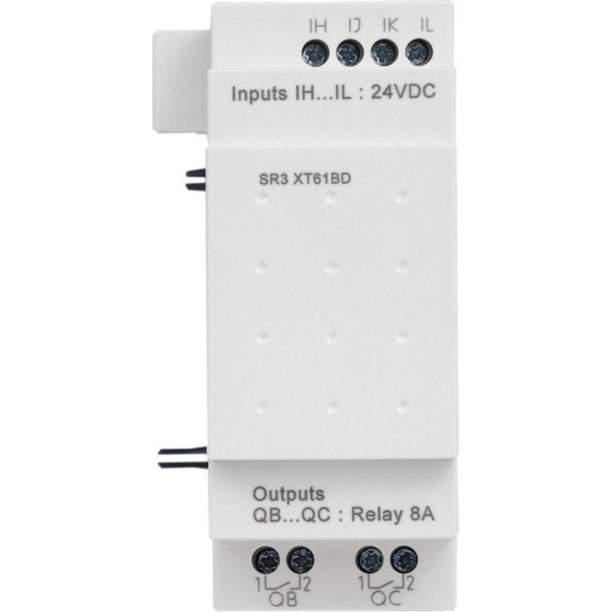 Модуль расширения дискретного ввода/вывода SCHNEIDER ELECTRIC ZELIO LOGIC 4ВХ/2ВЫХ ~240В SR3XT61FU Модуль расширения дискретного ввода/вывода SCHNEIDER ELECTRIC ZELIO LOGIC 4ВХ/2ВЫХ ~240В SR3XT61FU