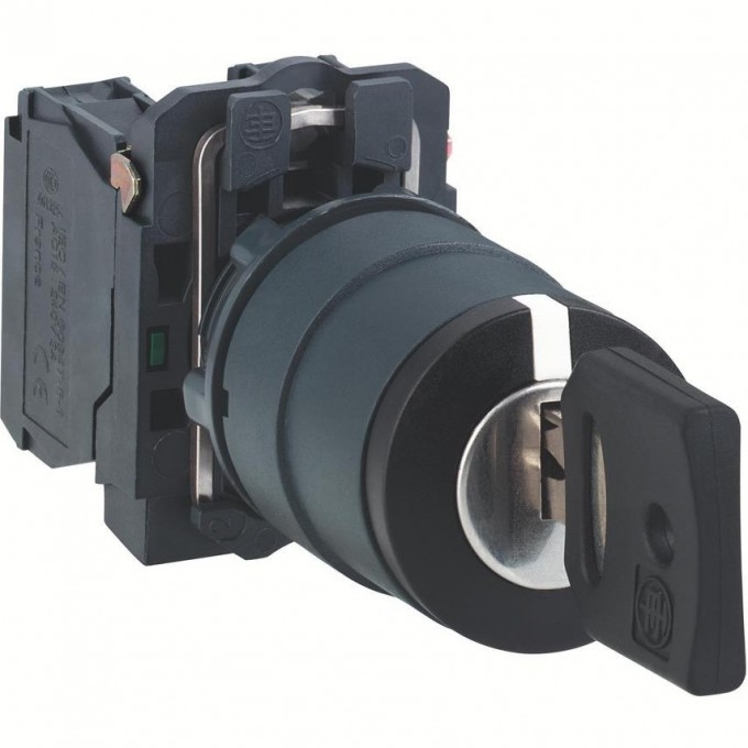 Переключатель SCHNEIDER ELECTRIC HARMONY XB5, 22мм, 2 позиции с ключем XB5AG21 Переключатель SCHNEIDER ELECTRIC HARMONY XB5, 22мм, 2 позиции с ключем XB5AG21