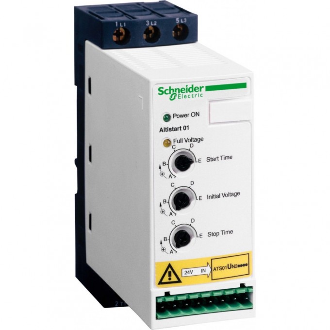 Устройство плавного пуска SCHNEIDER ELECTRIC ALTISTART 01 12A 380-415В ATS01N212QN Устройство плавного пуска SCHNEIDER ELECTRIC ALTISTART 01 12A 380-415В ATS01N212QN