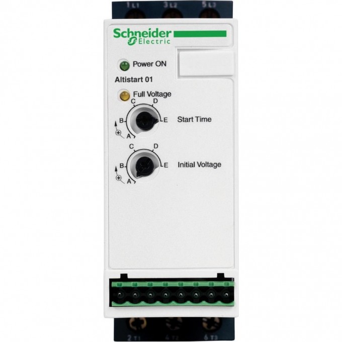 Устройство плавного пуска SCHNEIDER ELECTRIC ALTISTART 01 ER 9A 110 480В ATS01N109FT Устройство плавного пуска SCHNEIDER ELECTRIC ALTISTART 01 ER 9A 110 480В ATS01N109FT