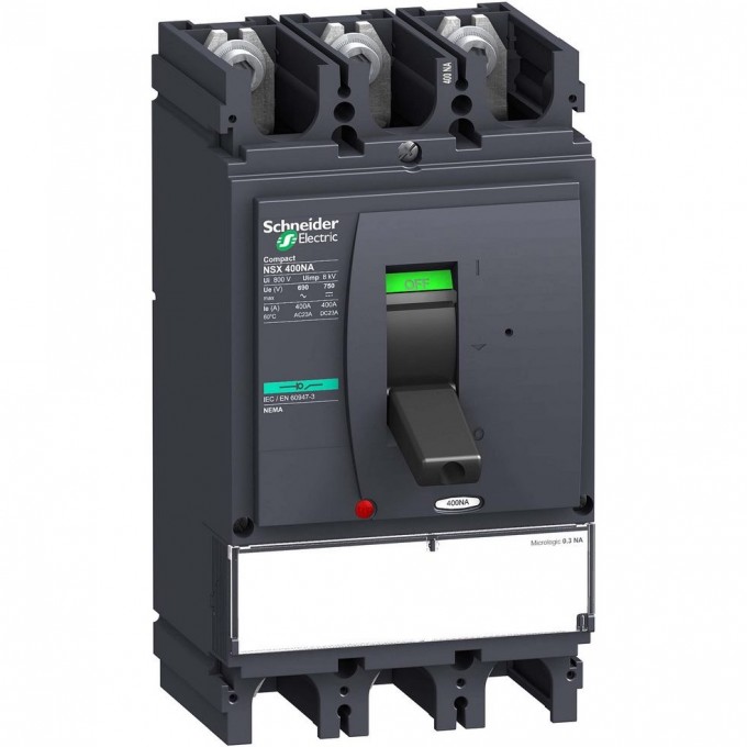 Выключатель-разъединитель 3P SCHNEIDER ELECTRIC COMPACT NSX400NA LV432756 Выключатель-разъединитель 3P SCHNEIDER ELECTRIC COMPACT NSX400NA LV432756