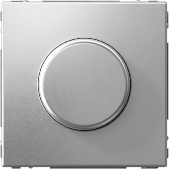 Светорегулятор поворотно-нажимной (диммер) SCHNEIDER ELECTRIC ARTGALLERY GAL000323 LED RC 400 Вт механизм алюминий