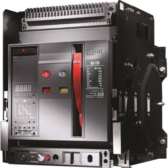 Воздушный автоматический выключатель SCHNEIDER ELECTRIC DEKRAFT выкатной 3P 3200А 80кА расц.