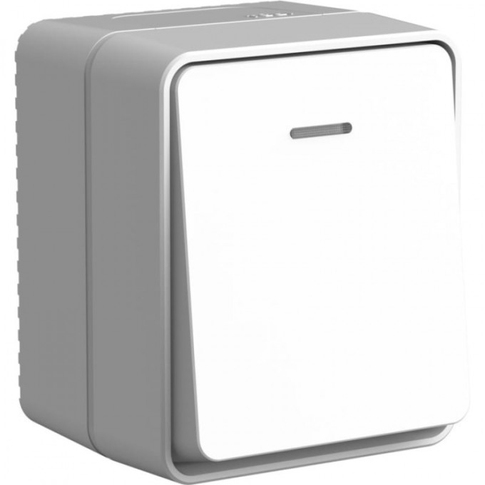 Выключатель 1-клавишный ОП SCHNEIDER ELECTRIC ATLASDESIGN PROFI IP54 с подсветкой 10 АХ, серый ATN543013 Выключатель 1-клавишный ОП SCHNEIDER ELECTRIC ATLASDESIGN PROFI IP54 с подсветкой 10 АХ, серый ATN543013