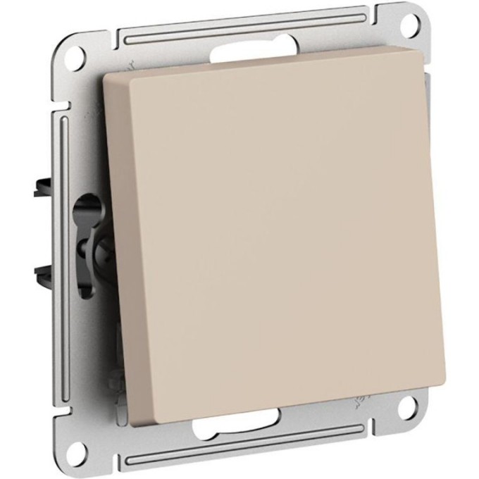 Выключатель 1-клавишный SCHNEIDER ELECTRIC ATLASDESIGN (сх.1) 10AX механизм, песочный ATN001211 Выключатель 1-клавишный SCHNEIDER ELECTRIC ATLASDESIGN (сх.1) 10AX механизм, песочный ATN001211
