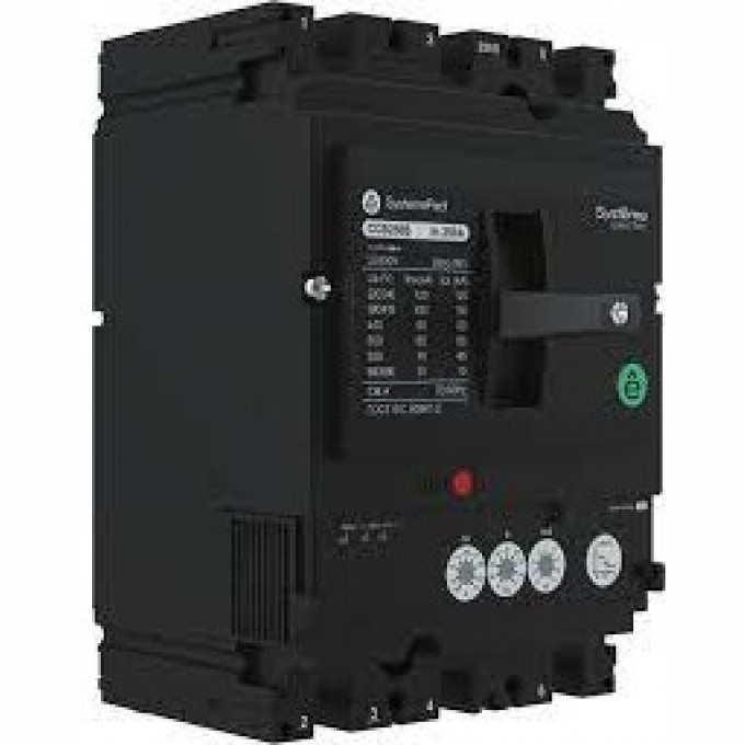Выключатель автоматический SCHNEIDER ELECTRIC SYSTEMEPACT CCB250 36кА 3P3D TMD250 рычаг SE SPC250F250L3DF Выключатель автоматический SCHNEIDER ELECTRIC SYSTEMEPACT CCB250 36кА 3P3D TMD250 рычаг SE SPC250F250L3DF