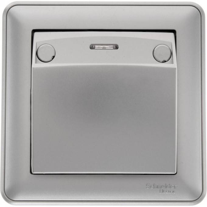 Выключатель карточный SCHNEIDER ELECTRIC W59, без задержки отключения, 16А, в сборе, МАТОВЫЙ ХРОМ VS616-051-58 Выключатель карточный SCHNEIDER ELECTRIC W59, без задержки отключения, 16А, в сборе, МАТОВЫЙ ХРОМ VS616-051-58