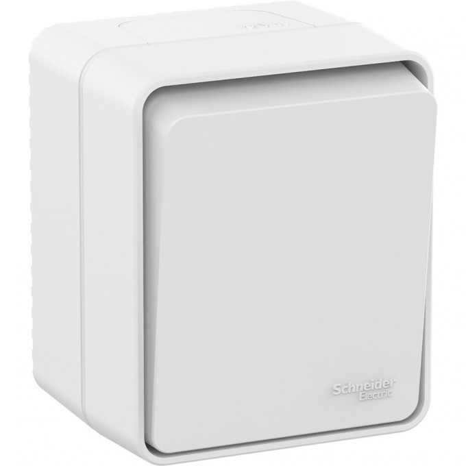 Выключатель SCHNEIDER ELECTRIC ATLAS DESIGN 1-кл. ОП Profi54 IP54 10AX бел. ATN540111 Выключатель SCHNEIDER ELECTRIC ATLAS DESIGN 1-кл. ОП Profi54 IP54 10AX бел. ATN540111